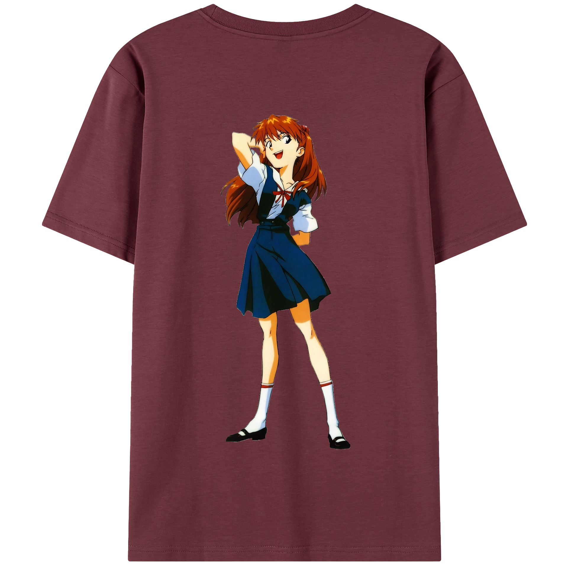 （画像用） EVA 新世紀エヴァンゲリオン 綿100％半袖Tシャツ（背面プリント）